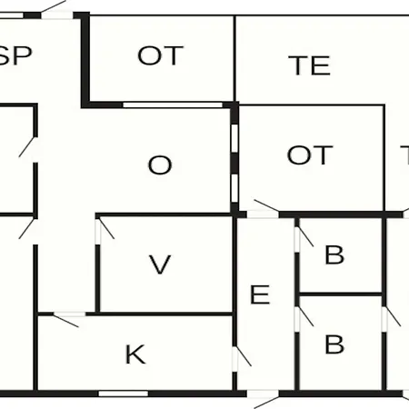 5 Person In Vaeggerlose Tatil Evi Bøtø By